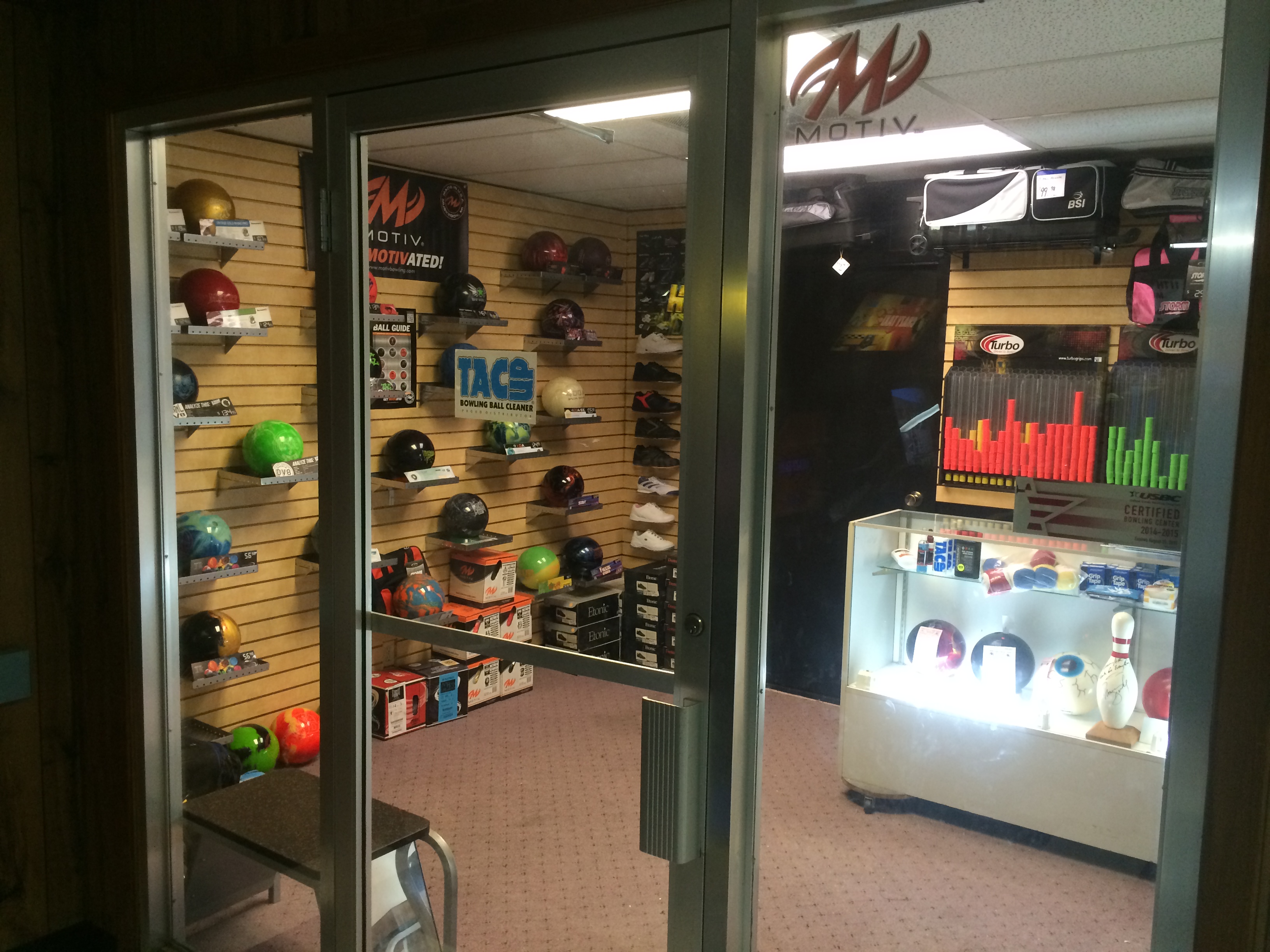 Check out our Pro Shop for all of your bowling needs!